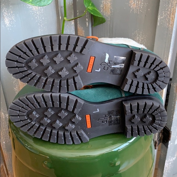 Cole Haan Waterproof Green Suede lace up boots - Picture 7 of 10